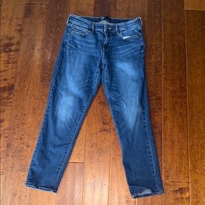 GAP Women's Dark Blue Girlfriend Fit Jeans